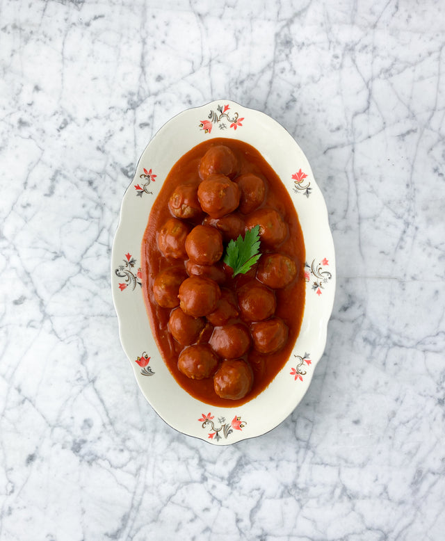 Balletjes in tomatensaus