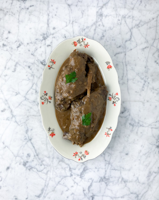 Civet de lièvre des polders