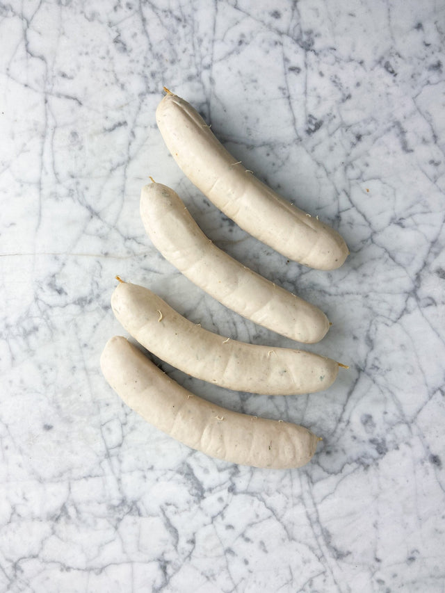 Boudin Blanc with Fine Herbs