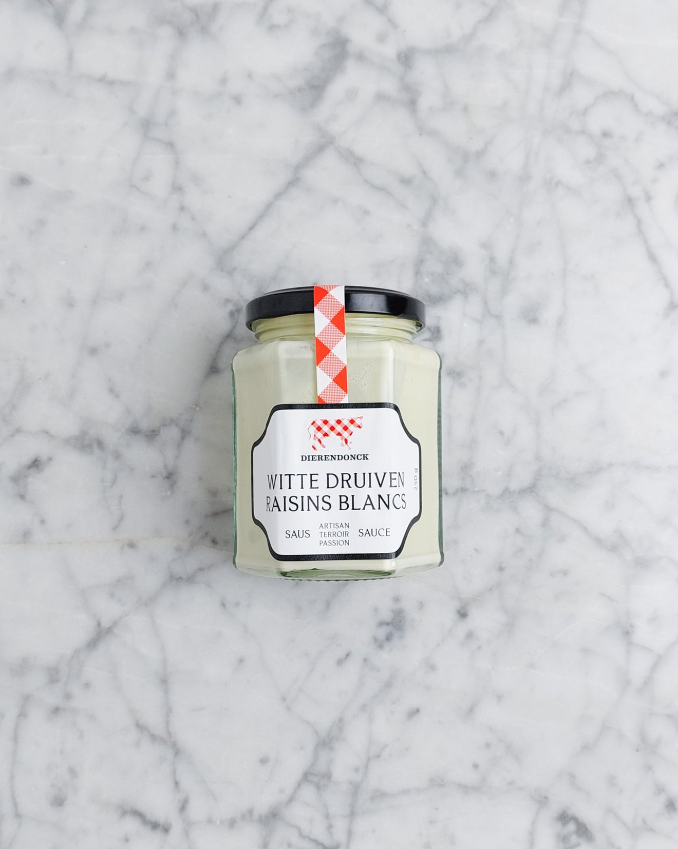 Sauce crème et raisins blancs pour pintade