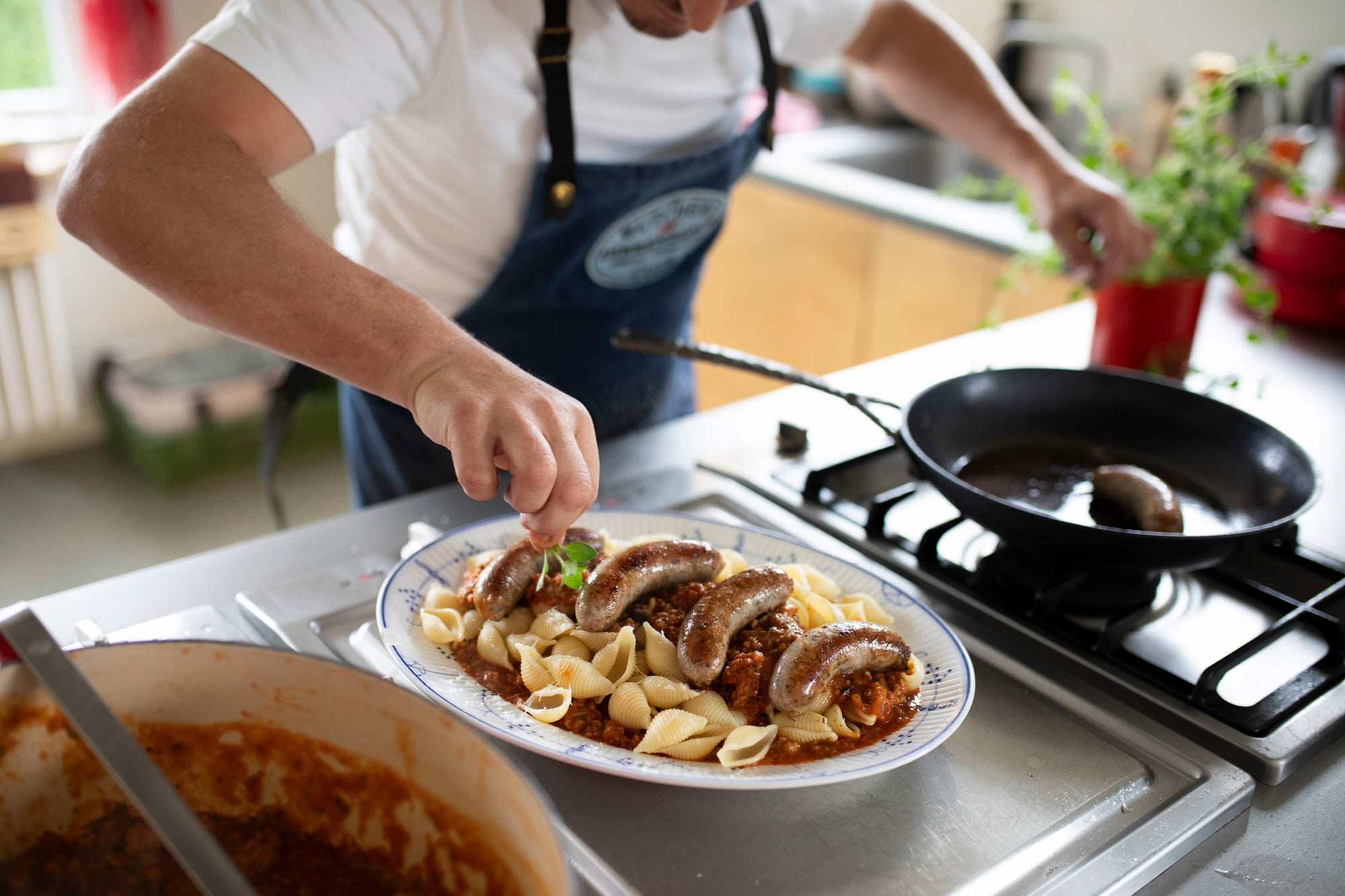 Ragù with fennel and ceci est passata