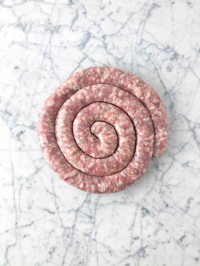 Sausages and hamburgers