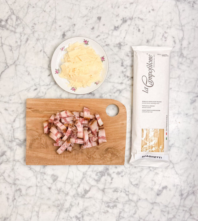 Kit Pasta Carbonara met Guanciale