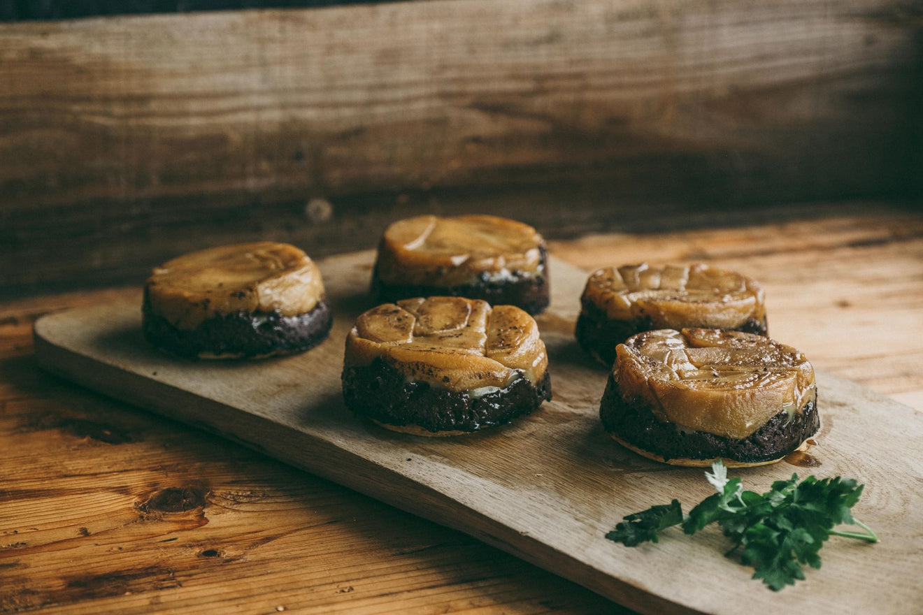 Tarte Tatin de boudin noir