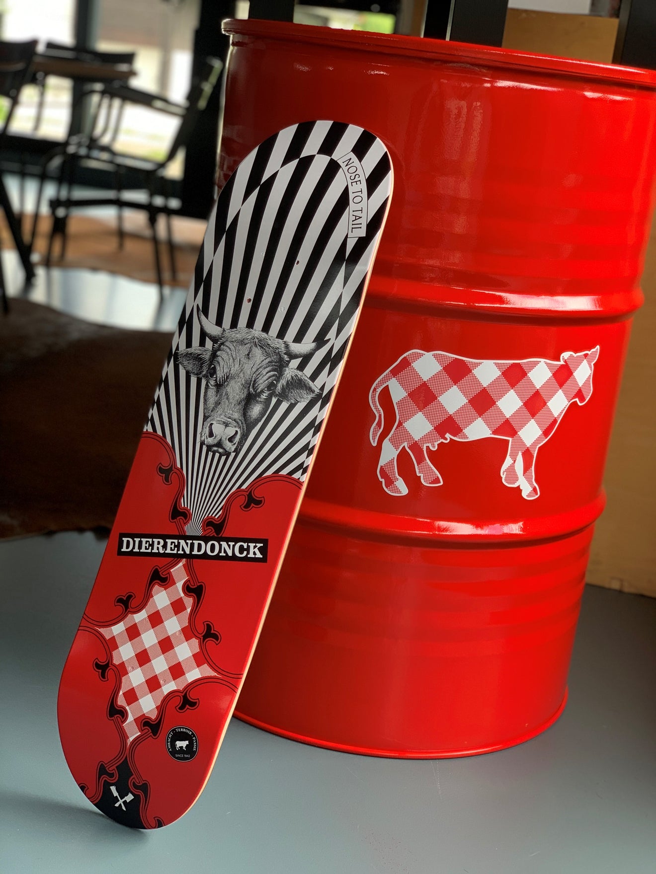 Dierendonck Deck 'Nose to tail'